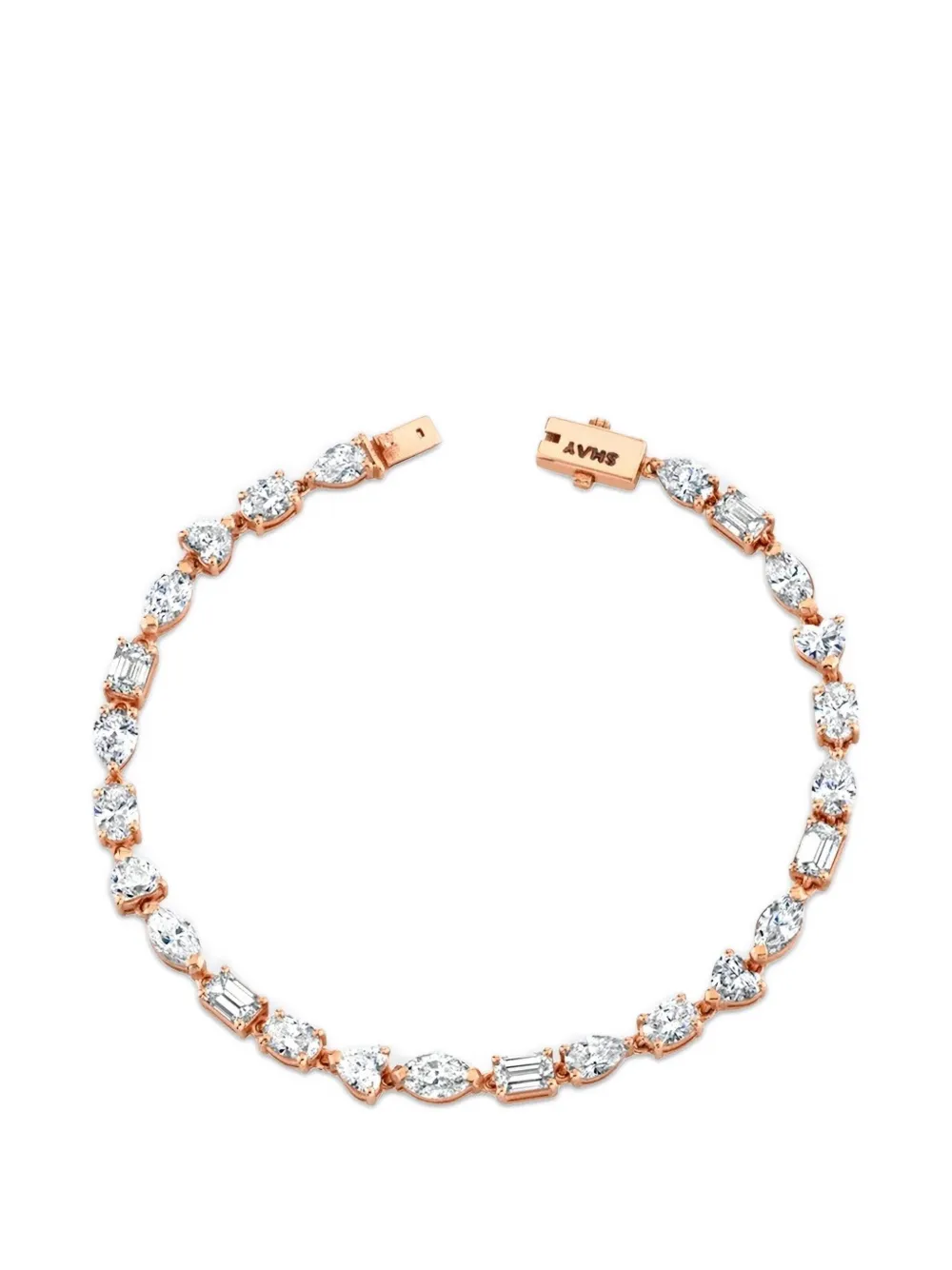 SHAY diamond tennis bracelet - Pink