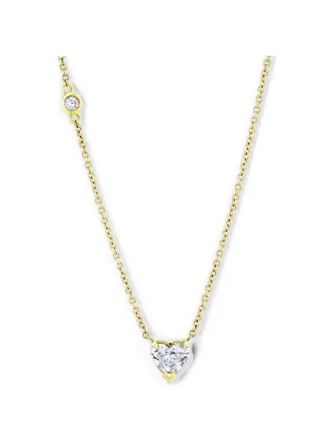 SHAY diamond heart necklace