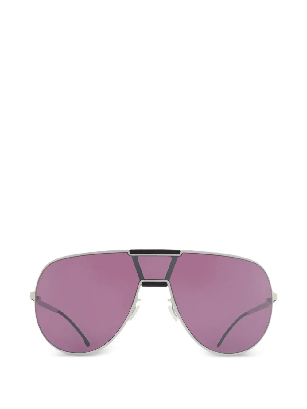 Mykita x Rimowa brow-bar sunglasses - Argento
