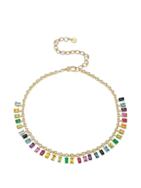SHAY collar con diamantes y gemas 