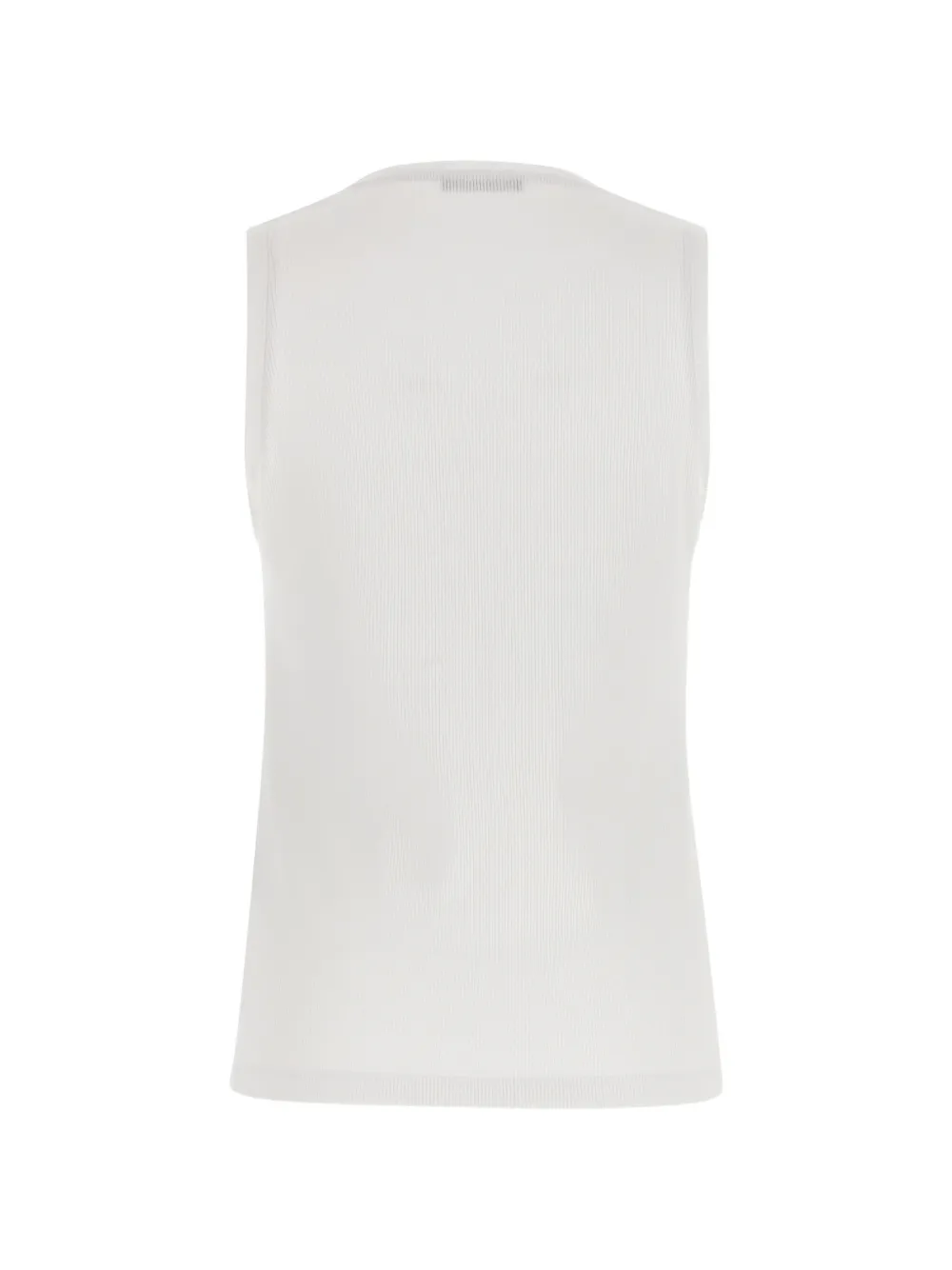 Balmain Tanktop met borduurwerk Wit