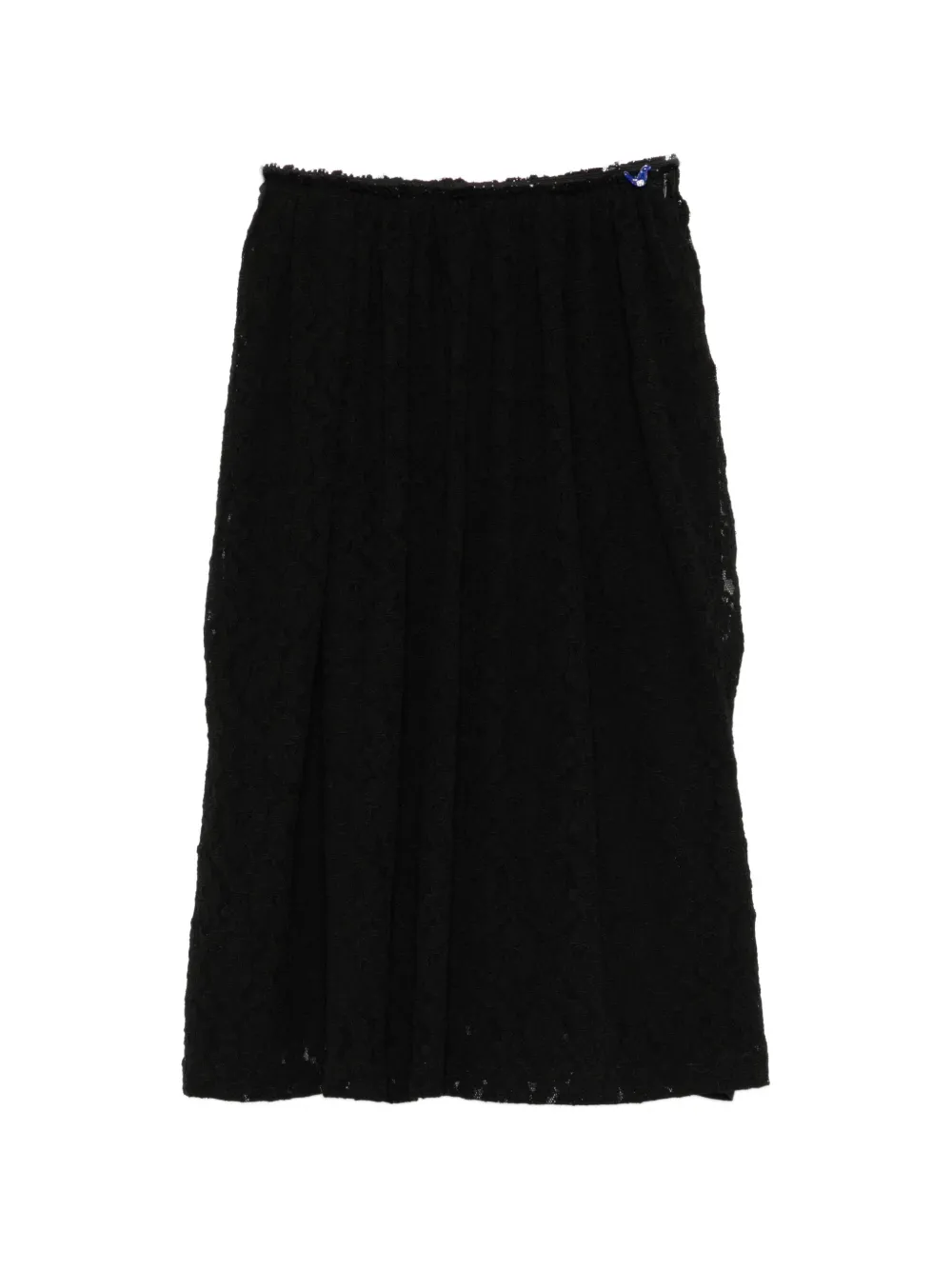 BLAKLACE lace textured top - Nero
