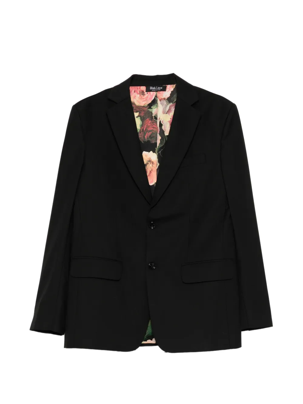BLAKLACE single-breasted blazer - Neutrals