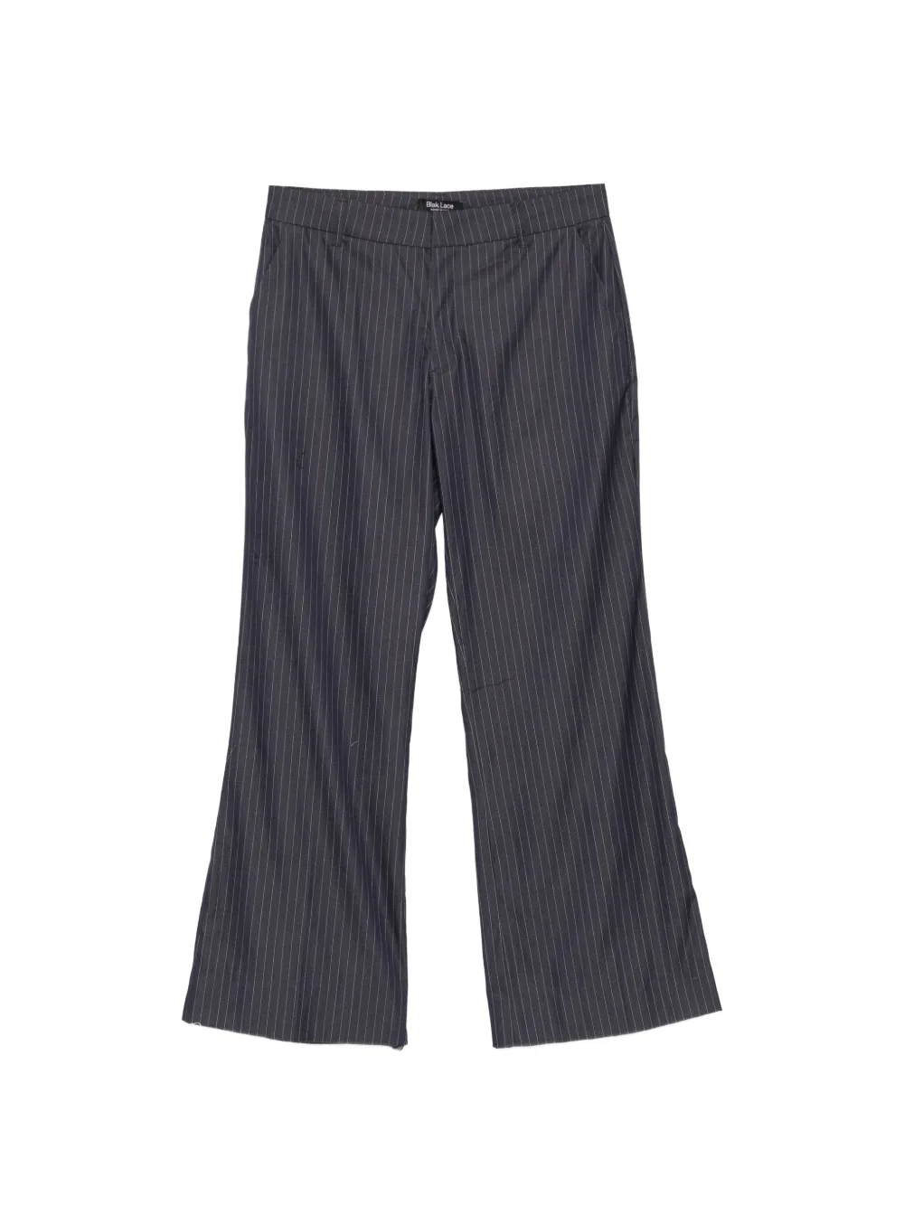 BLAKLACE pinstripe trousers - Blau