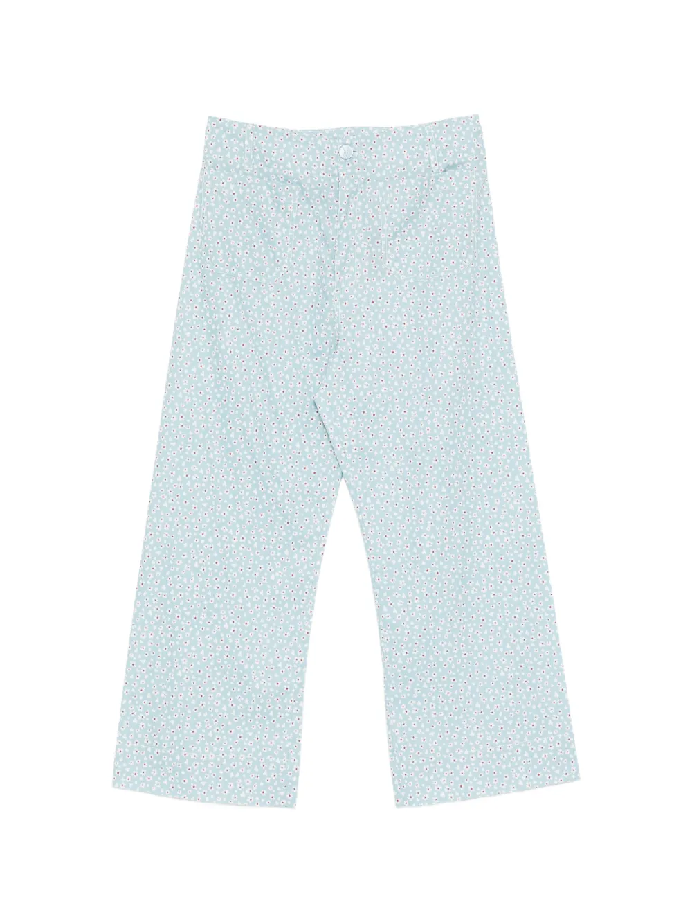 BLAKLACE floral trousers - Blu