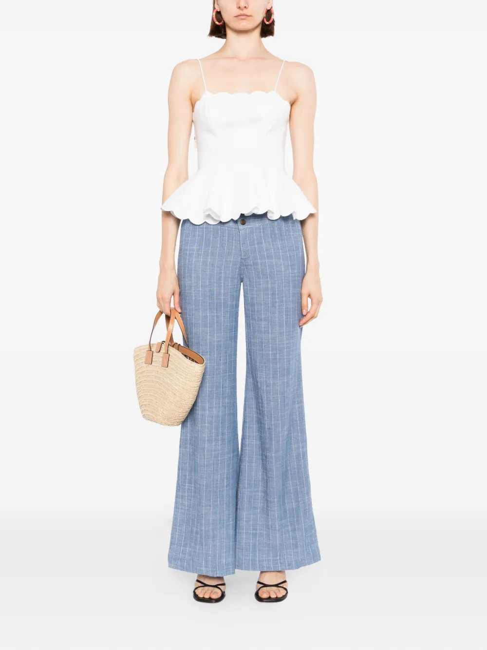  Blaklace Pantalones A Cuadros - Azul 