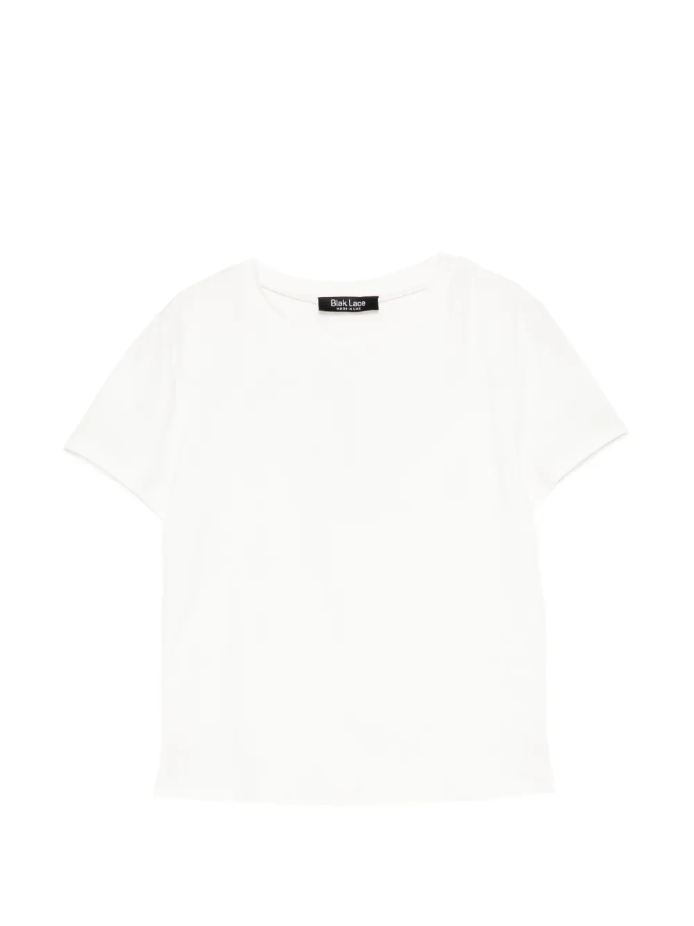 BLAKLACE logo-embroidered T-shirt