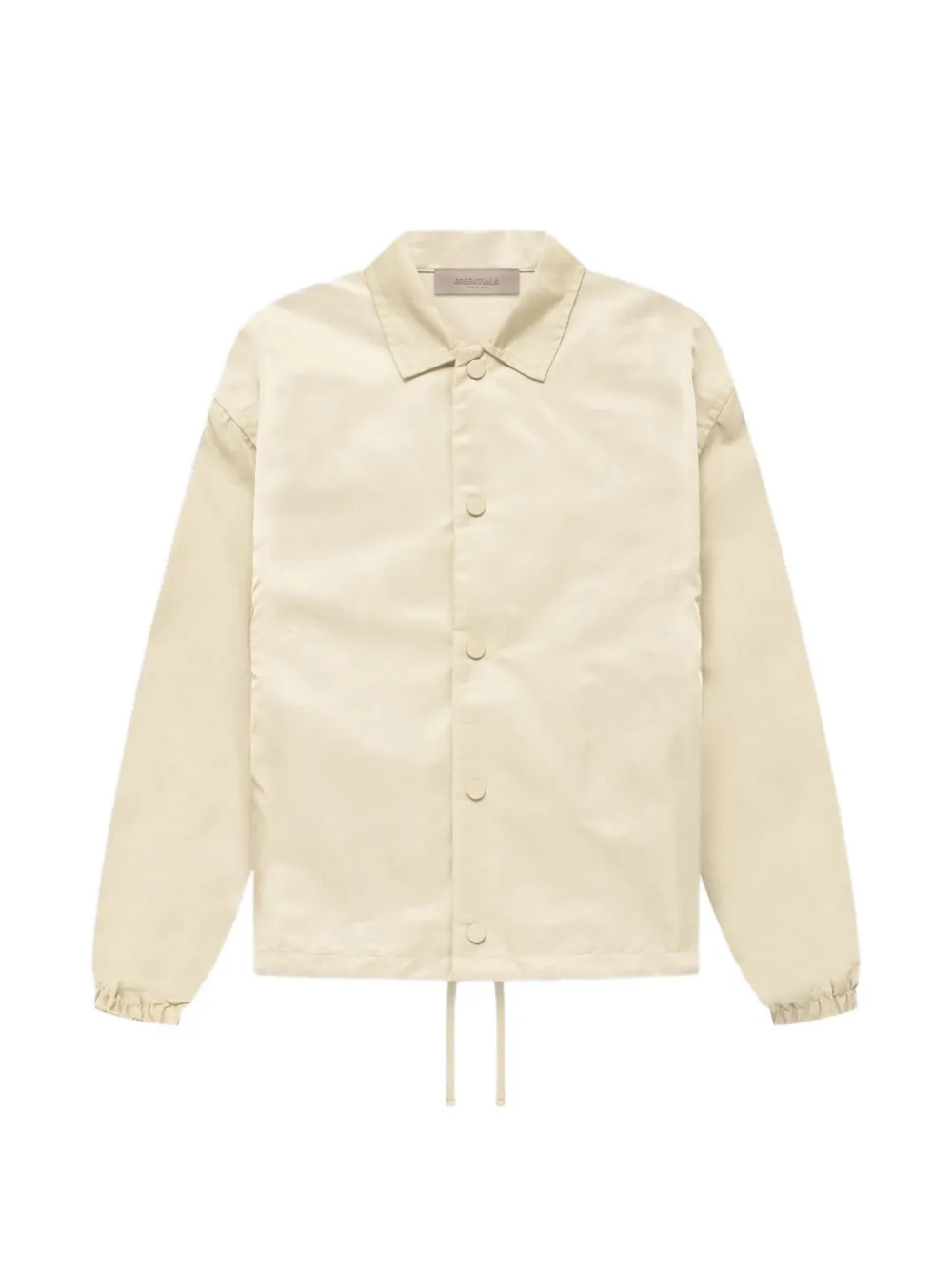FEAR OF GOD ESSENTIALS KIDS button coaches jacket - Toni neutri