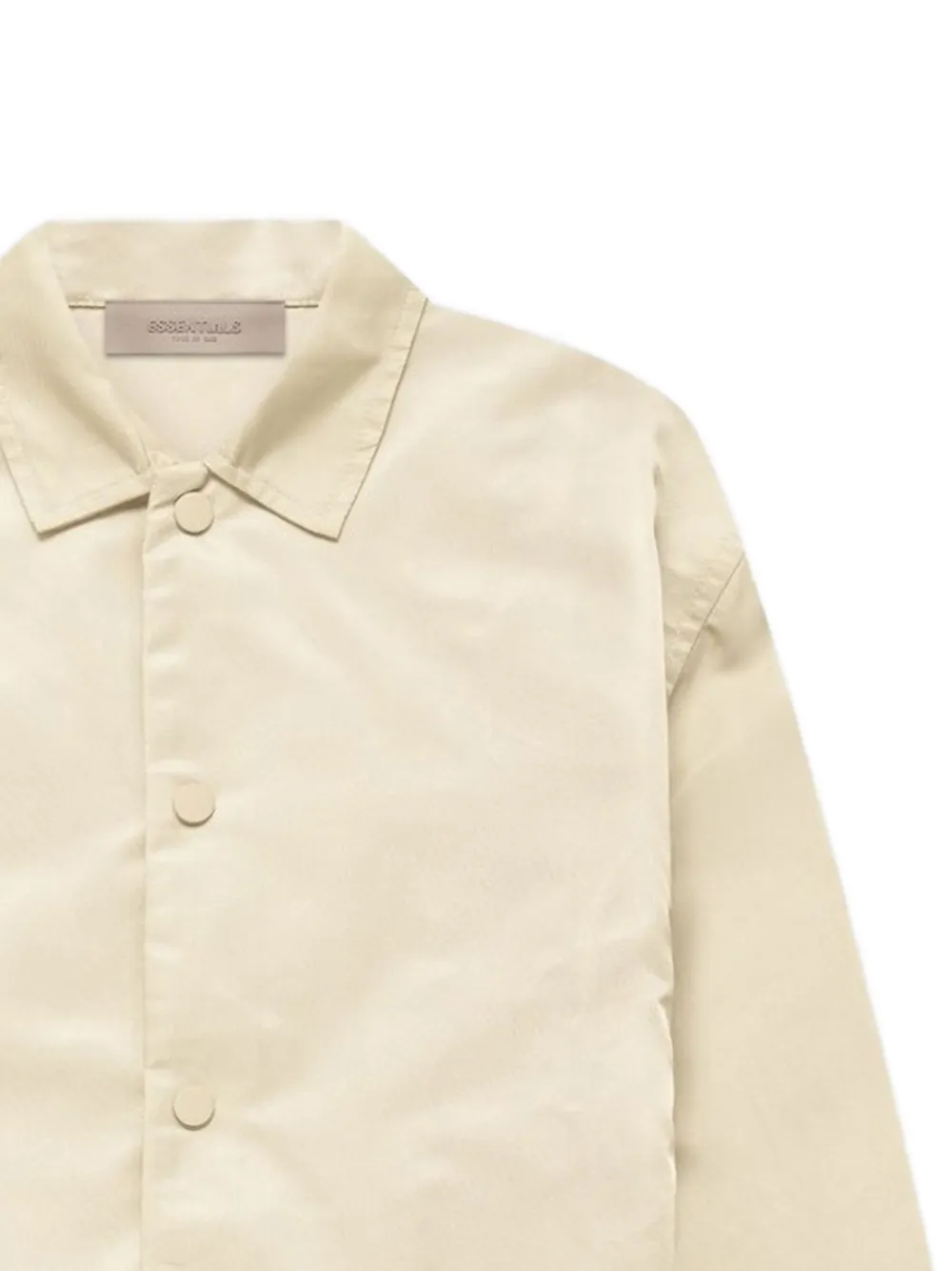  Fear Of God Essentials Kids Button Coaches Jacket - Neutrals 