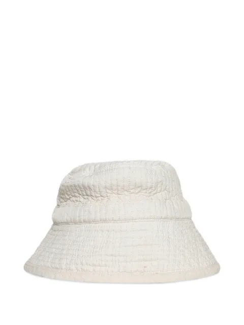 Paris Laundry quilted bucket hat
