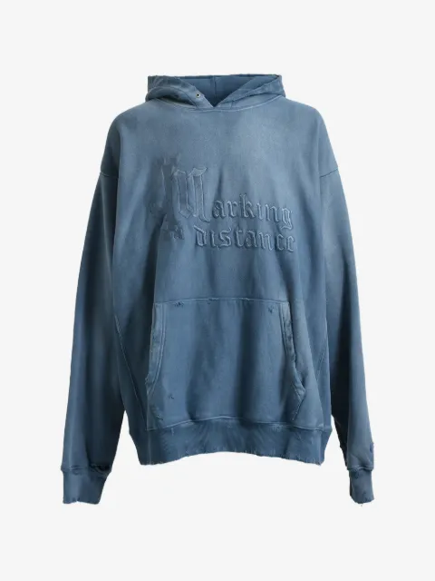 MARKING DISTANCE distressed hood