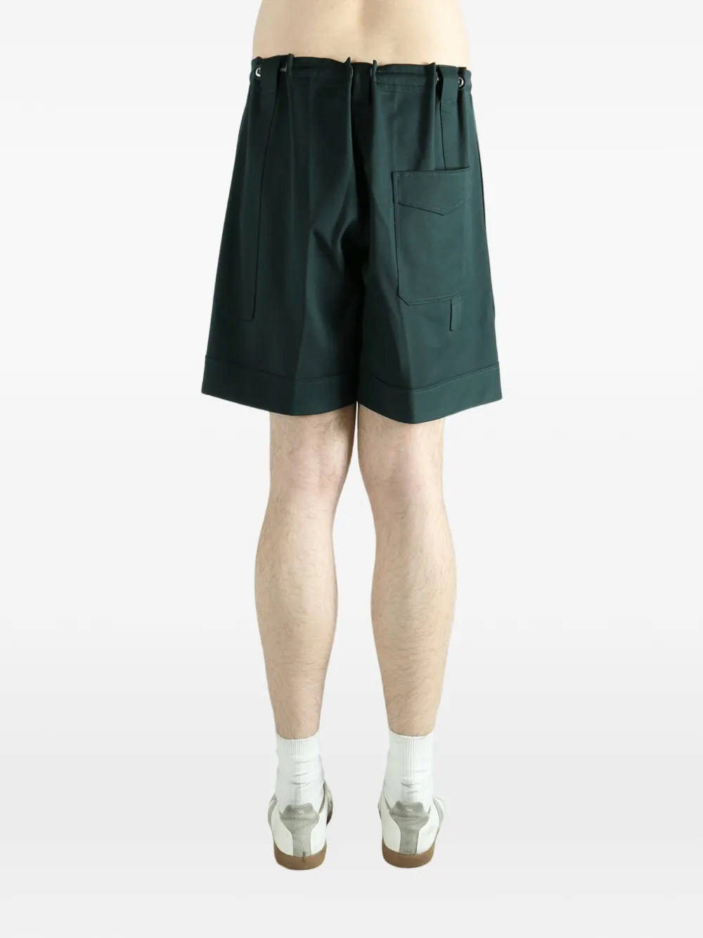 Kiko Kostadinov Shorts met trekkoord Groen