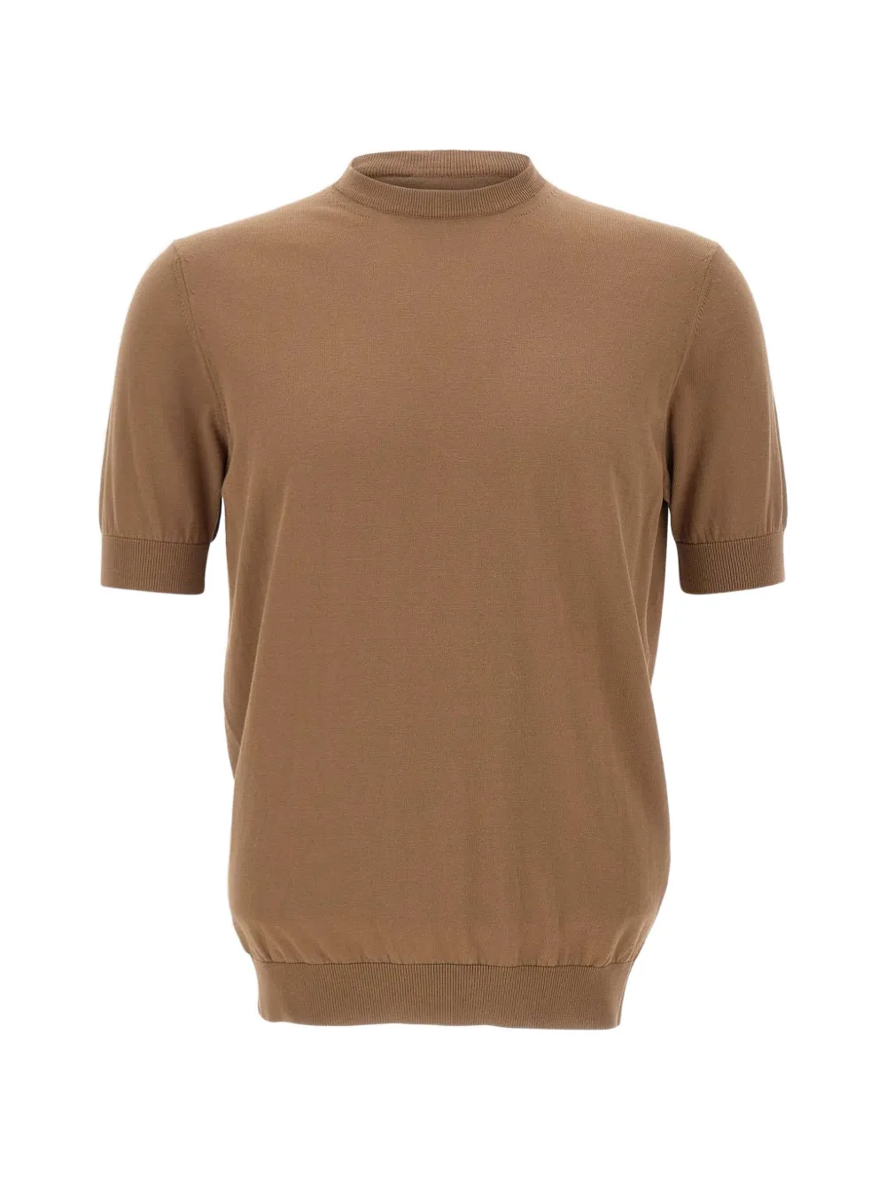 Filippo De Laurentiis short-sleeve sweater - Marrone