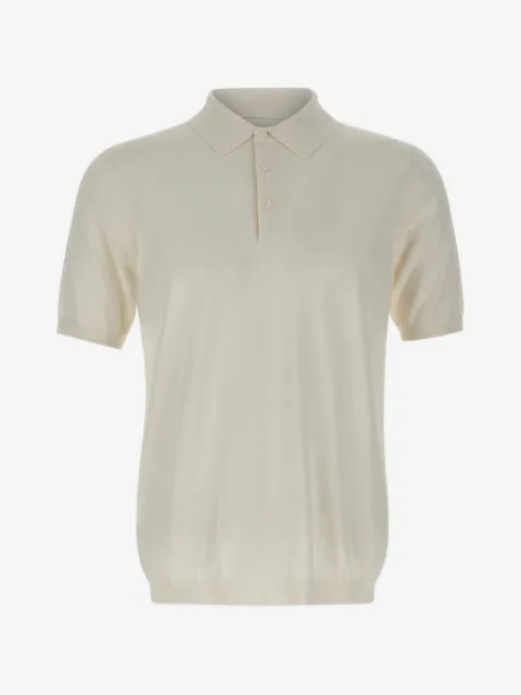Kangra ribbed polo shirt
