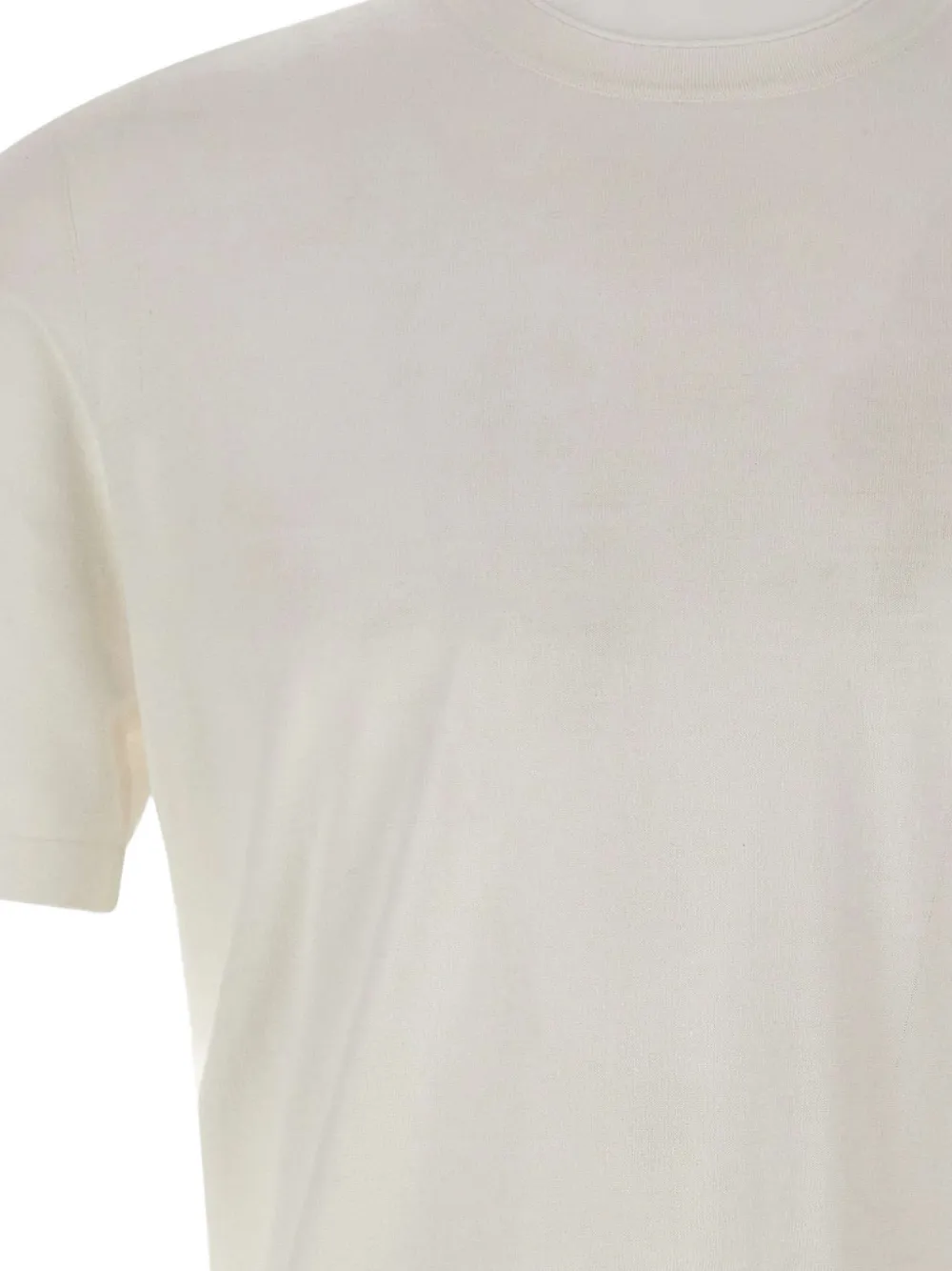 Kangra T-shirt met ronde hals Wit