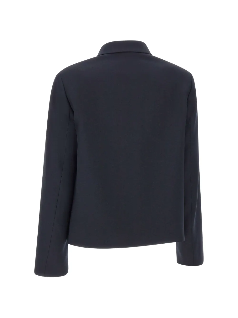  Elena Miro` Tailored Pocket Jacket - Blue 