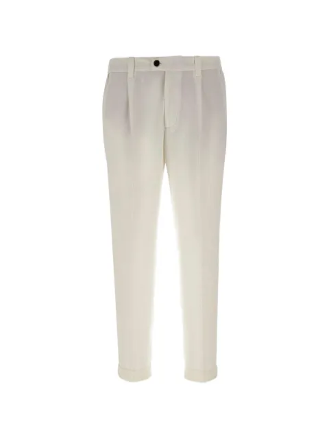 DEVORE pleated cuff trousers