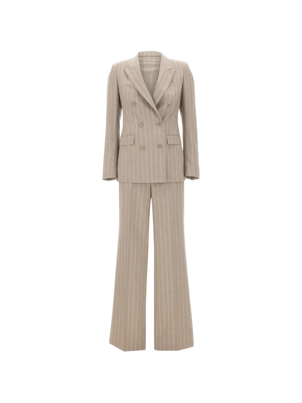 Tagliatore pinstripe-pattern double-breasted suit - Toni neutri