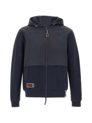 Moose Knuckles x Evisu ジップアップ パーカー | ブルー | FARFETCH JP