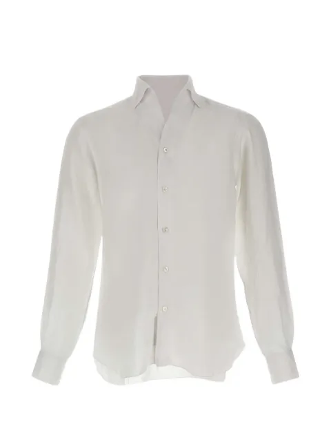 Barba button-down linen shirt