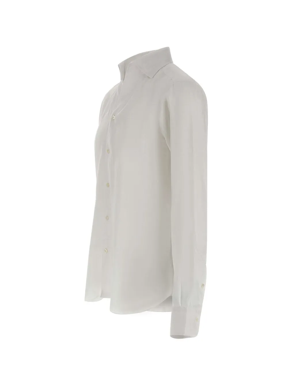  Barba Button-down Linen Shirt - White 