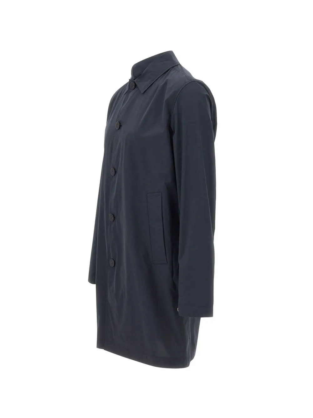  Woolrich Button Front Coat - Blue 