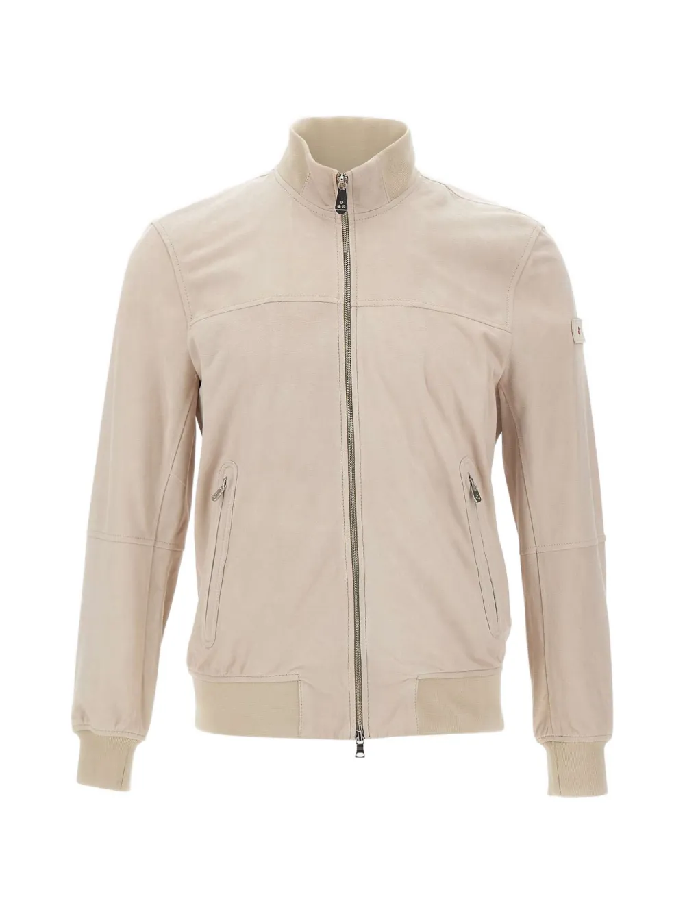 Peuterey ribbed suede jacket - Toni neutri