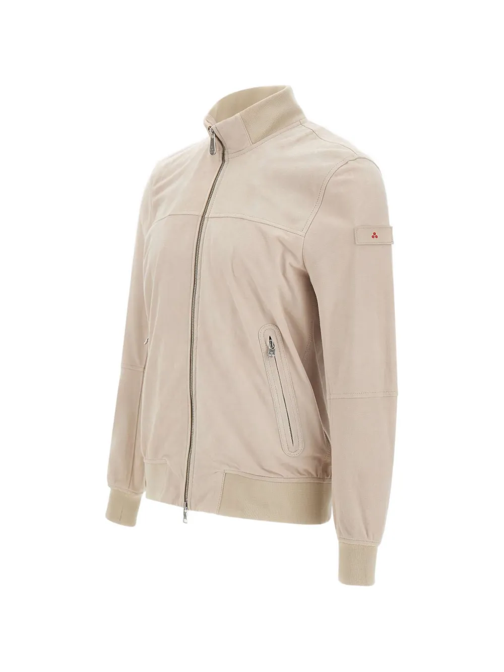  Peuterey Ribbed Suede Jacket - Neutrals 