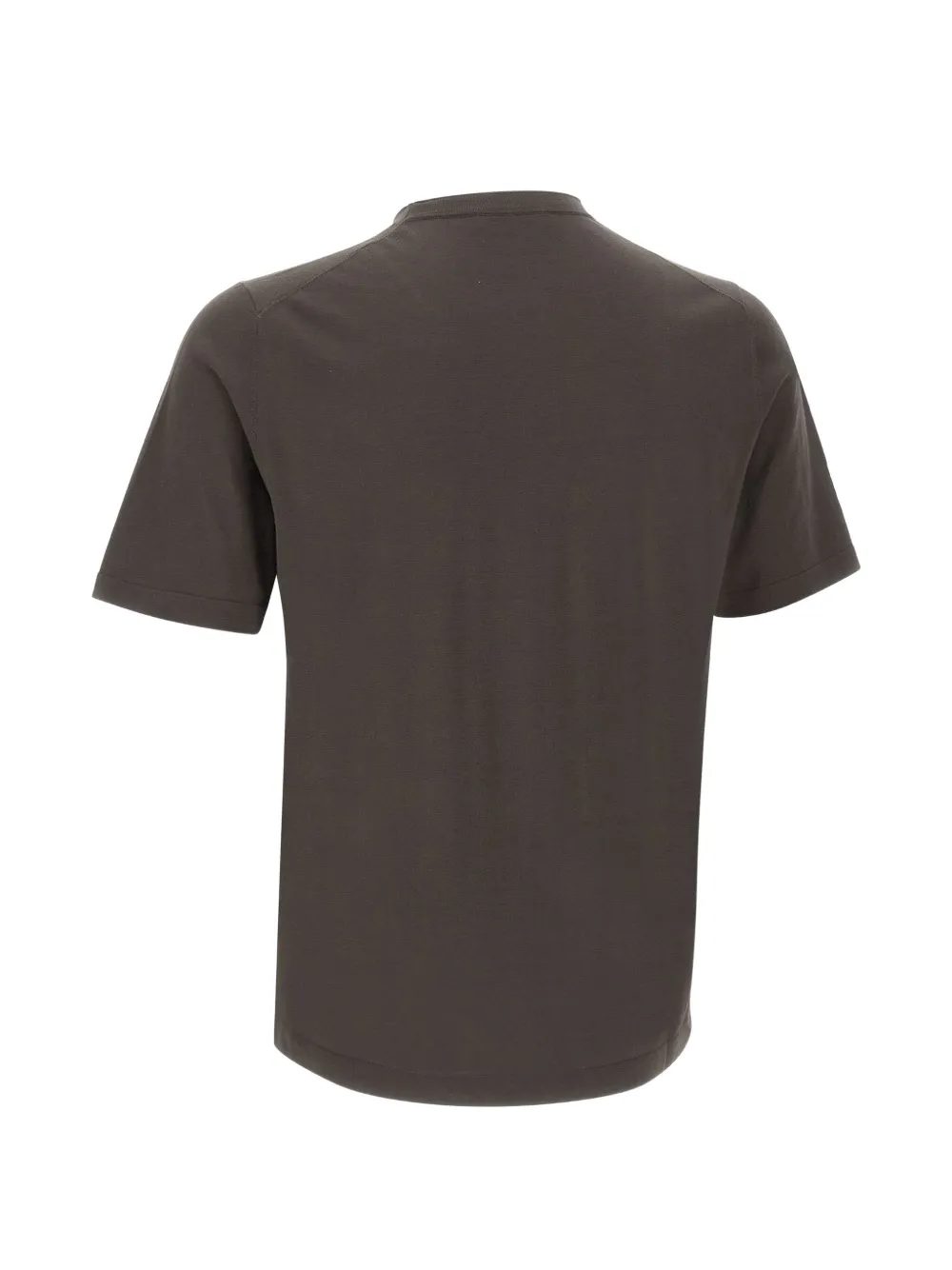 Kangra T-shirt met ronde hals Bruin