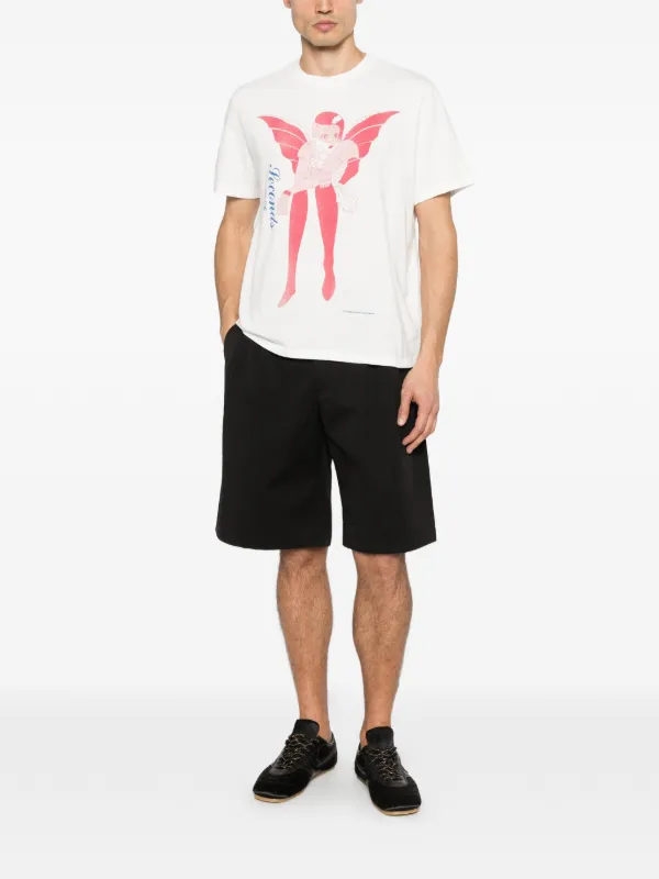 OUR LEGACY Box graphic-print T-shirt | White | FARFETCH