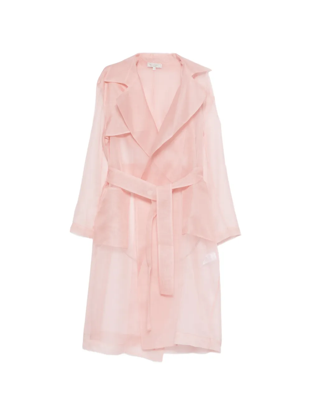 Antonelli belted coat - Rosa