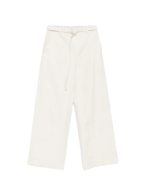 Vivetta pantalon à taille ceinturée