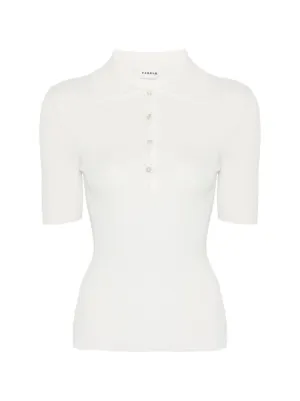 Moncler Zip Cotton T-shirt | Neutrals | FARFETCH CA