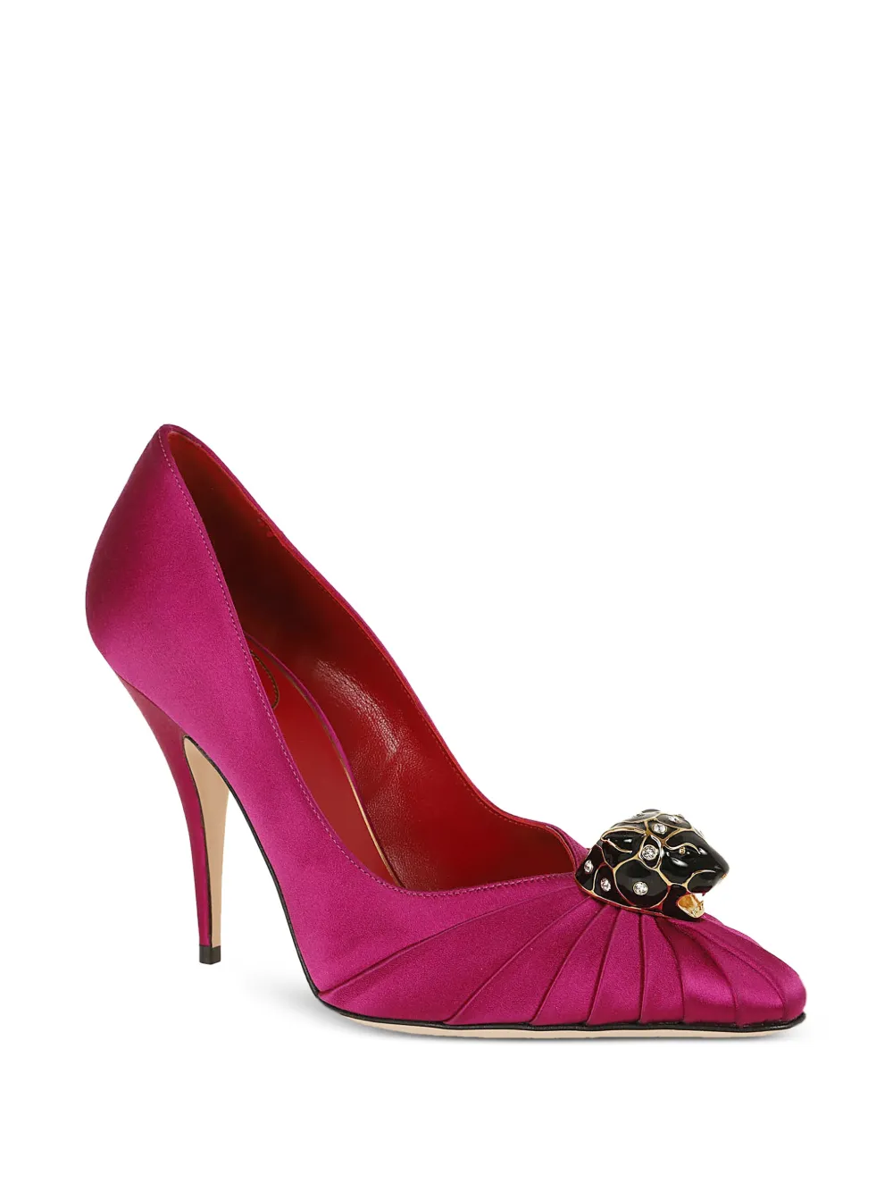 Valentino Garavani Panthea embellished pumps Roze