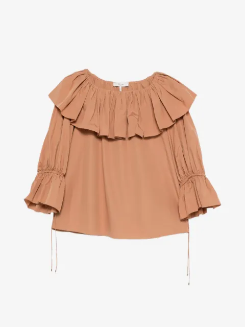 Chloé ruffled blouse