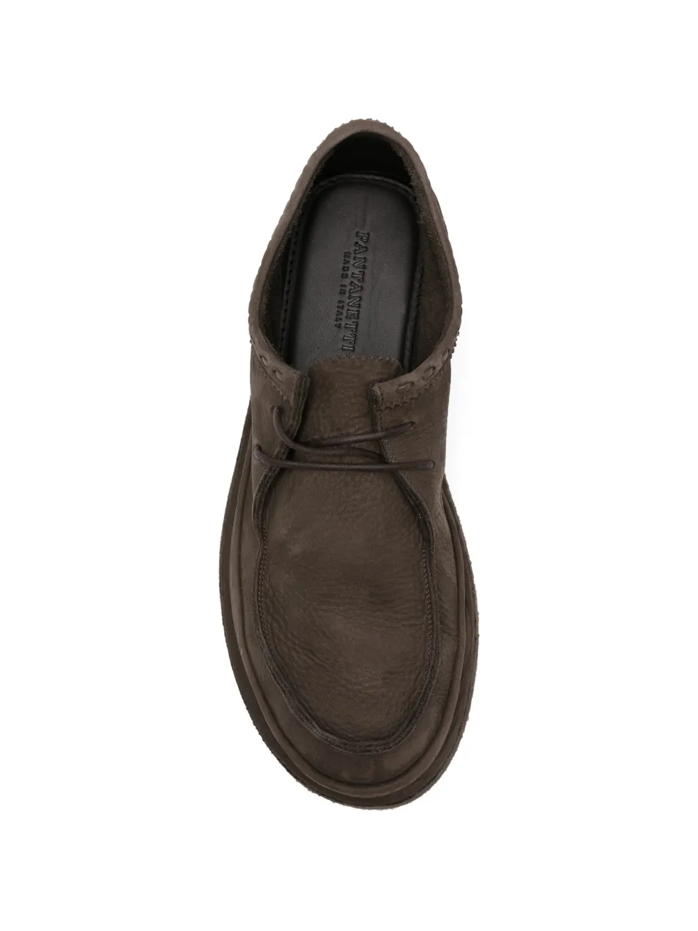 Pantanetti Leren Derby schoenen Bruin