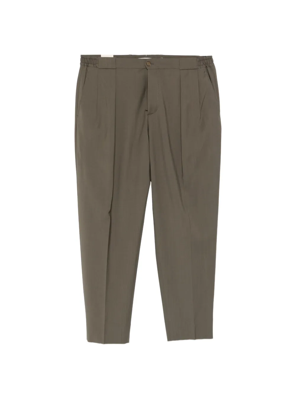 Briglia 1949 Portobellos pleated trousers - Verde