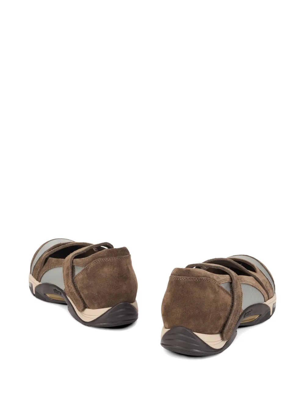 OUR LEGACY Sweetheart Dress sneakers met klittenband Bruin