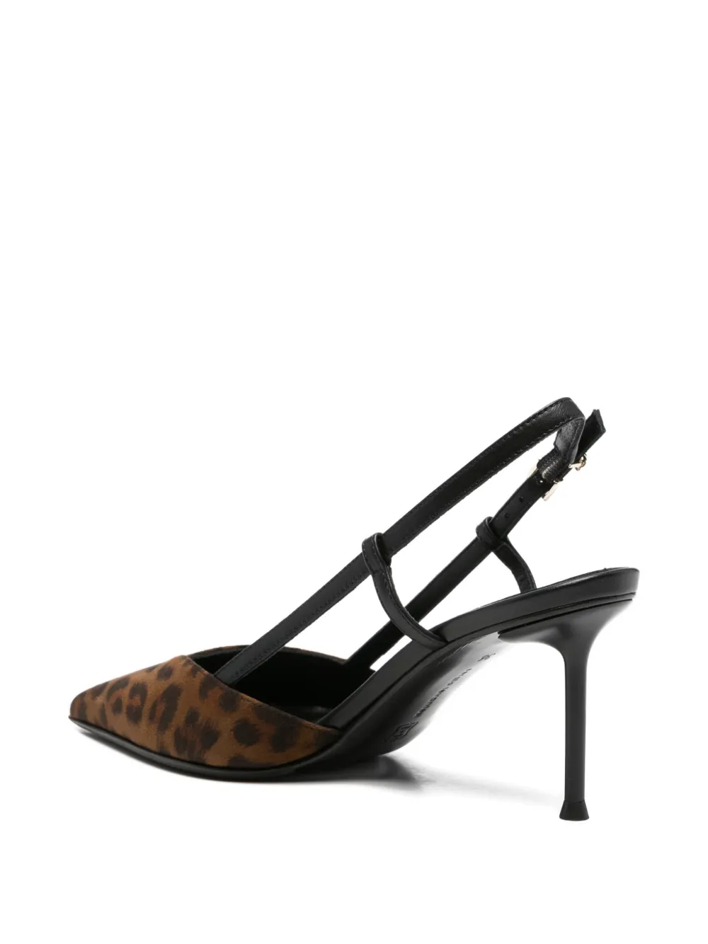 Sergio Levantesi Giulia leopard slingback pumps Bruin