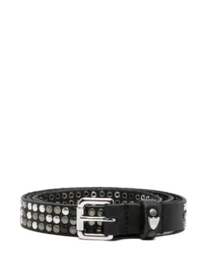 MエムスタッズレザーベルTHANKYOUFRIENDS星スターHTCマーブルズ Htc Los Angeles スタッズ レザーベルト | ブラック | FARFETCH JP