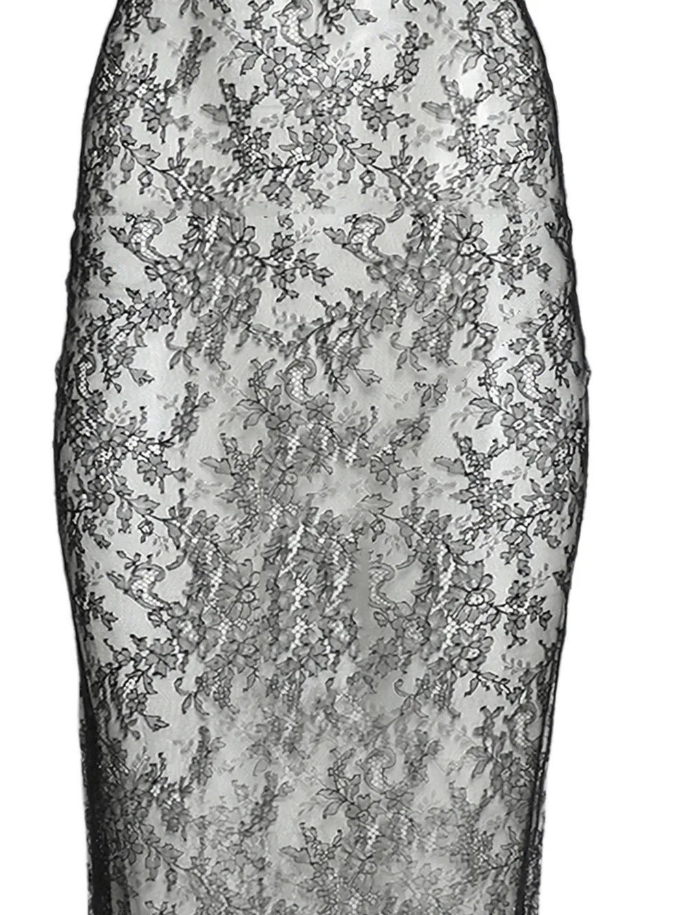 Burc Akyol Lace Pencil Skirt - Black 