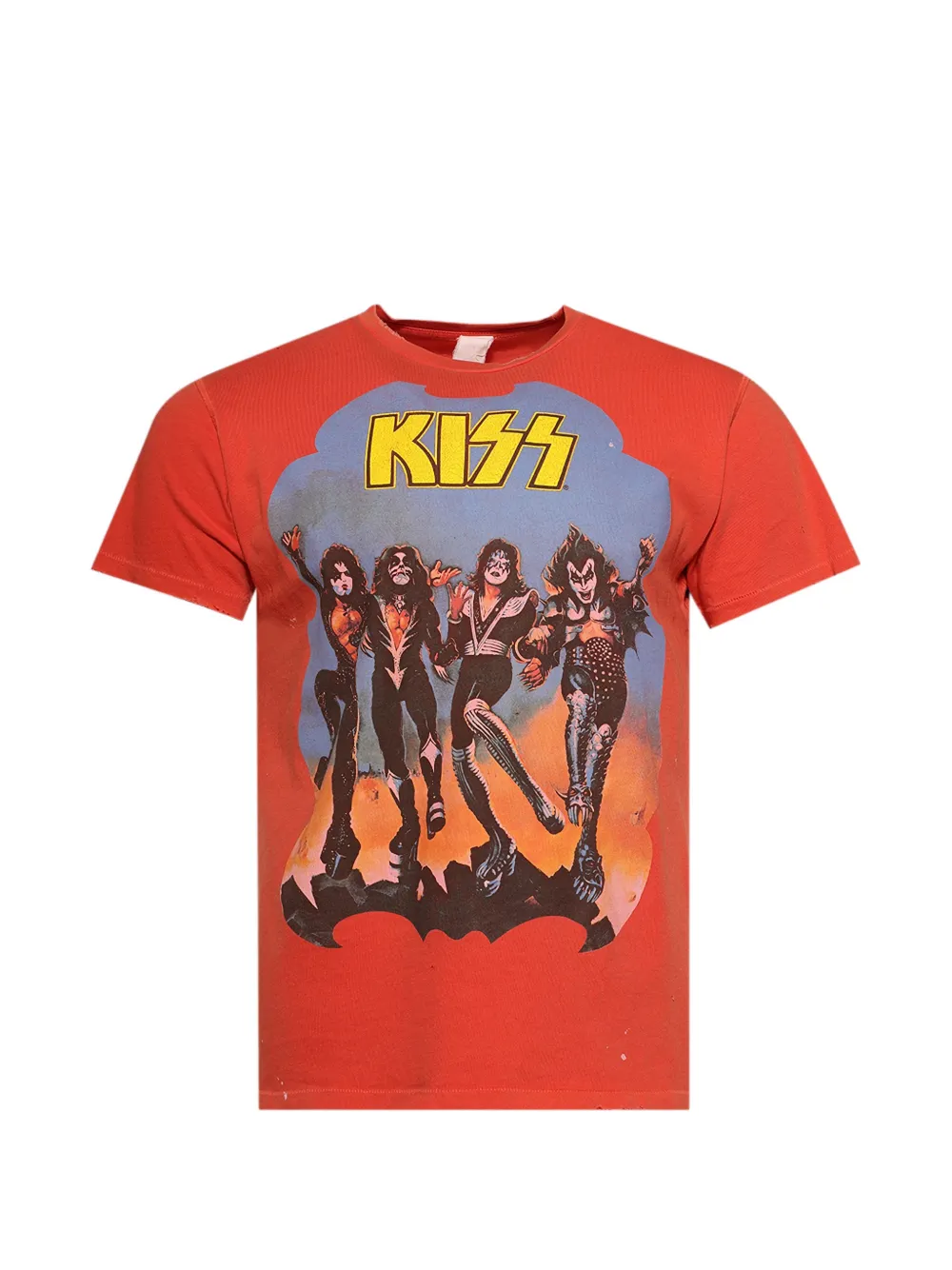 MadeWorn KISS T-shirt - Rosso