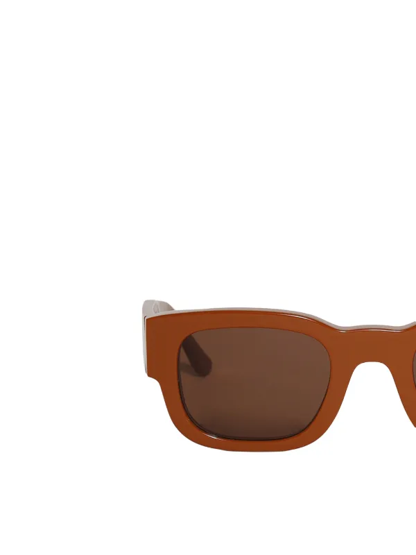 THIERRY LASRY Orange Sunglasses - NEW Thierry Lasry FLASHY Soft Cat Eye Sunglasses – THIERRY LASRY  main image 4