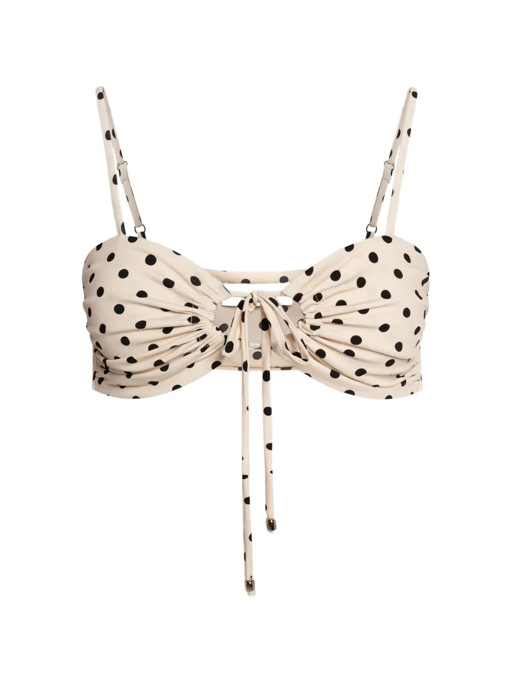 Weili Zheng polka-dot bikini - Nude