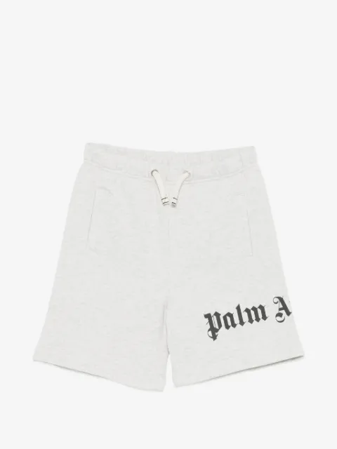 Palm Angels Kids bermudas con cordones y logo