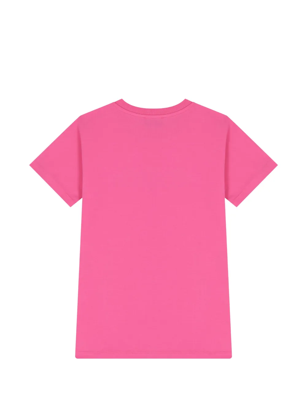 Moschino Kids T-shirt met logo Roze