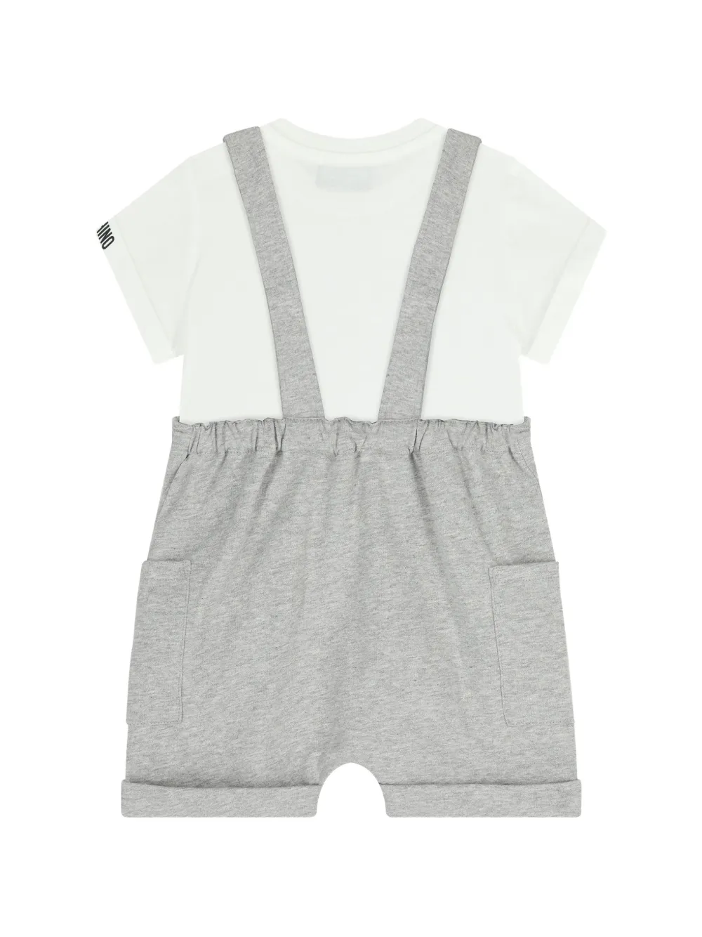 Moschino Kids Babypakje met berenprint Grijs