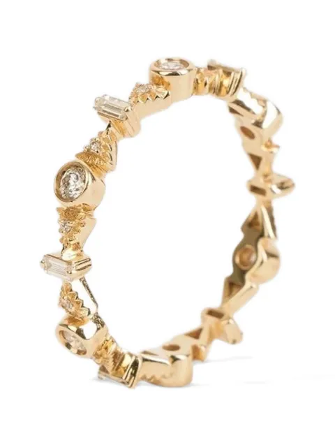 Gwen Beloti anillo essence trio eternity con diamante