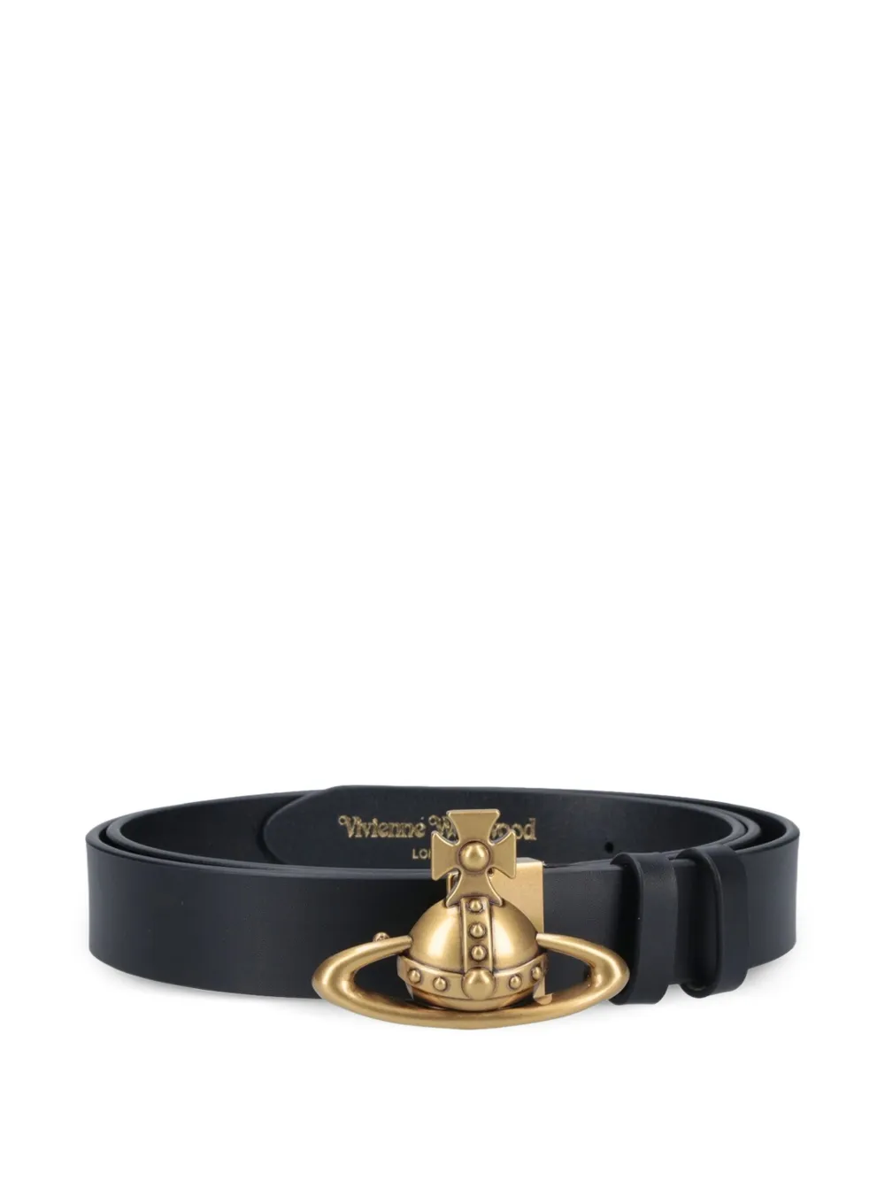 Vivienne Westwood orb-buckle belt - Nero