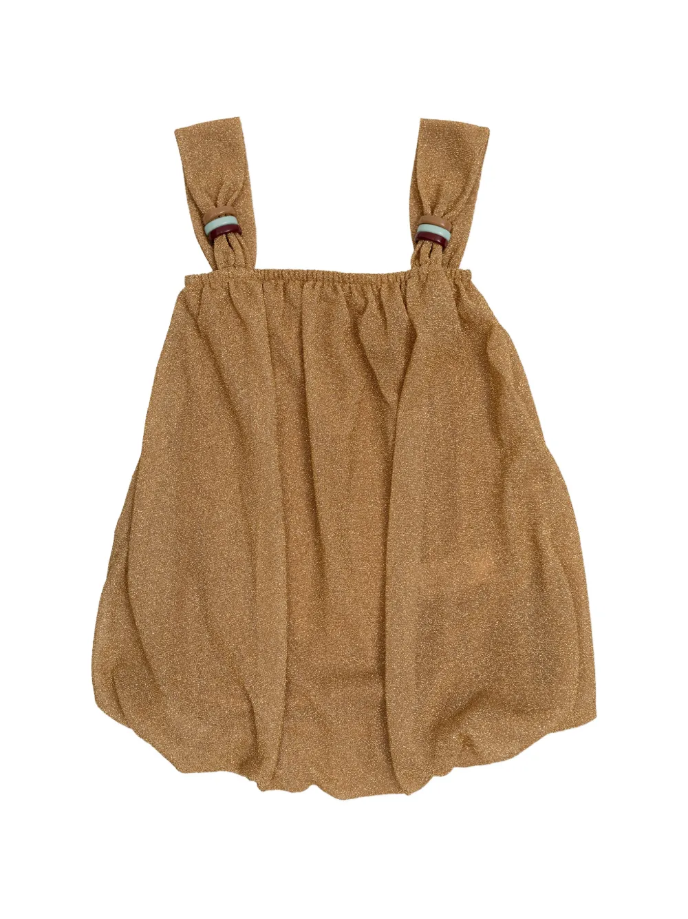 Oseree Kids balloon-style dress - Oro